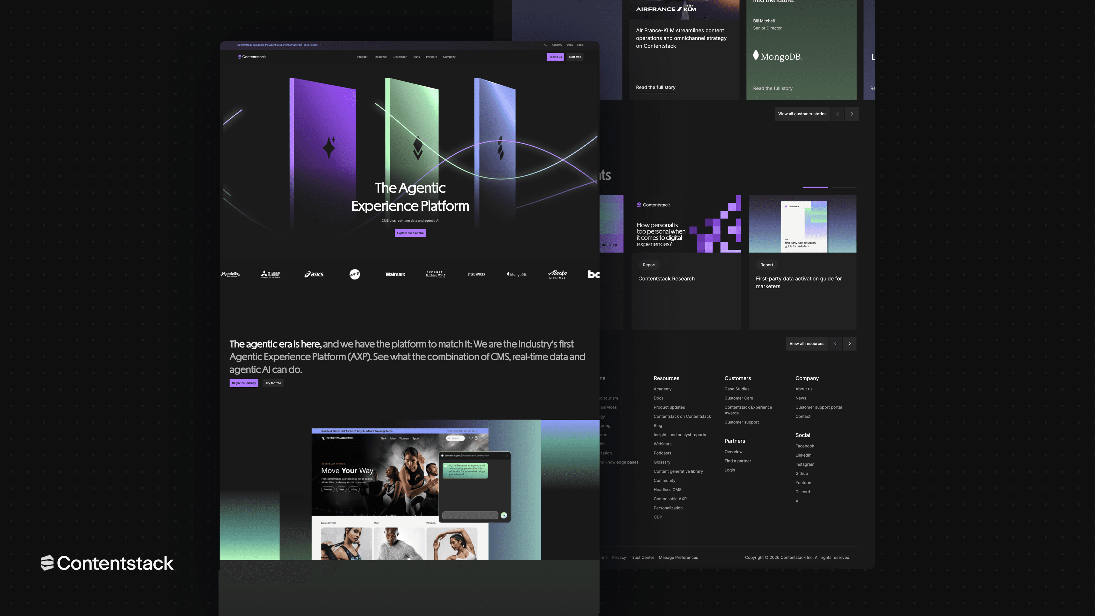 Contentstack CMS screenshot