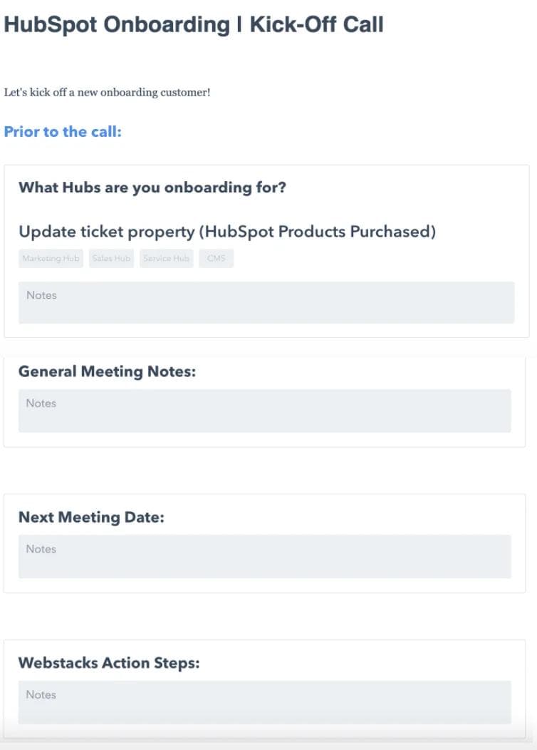 sales-development-playbook-template-for-onboarding-new-clients HubSpot Sales Playbook Template from Webstacks, a SaaS marketing agency in San Diego.