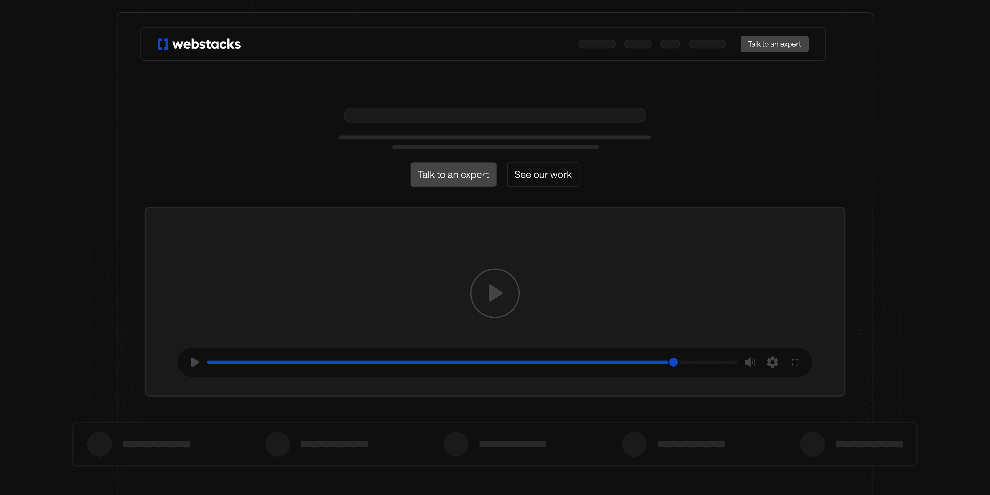 saas home page