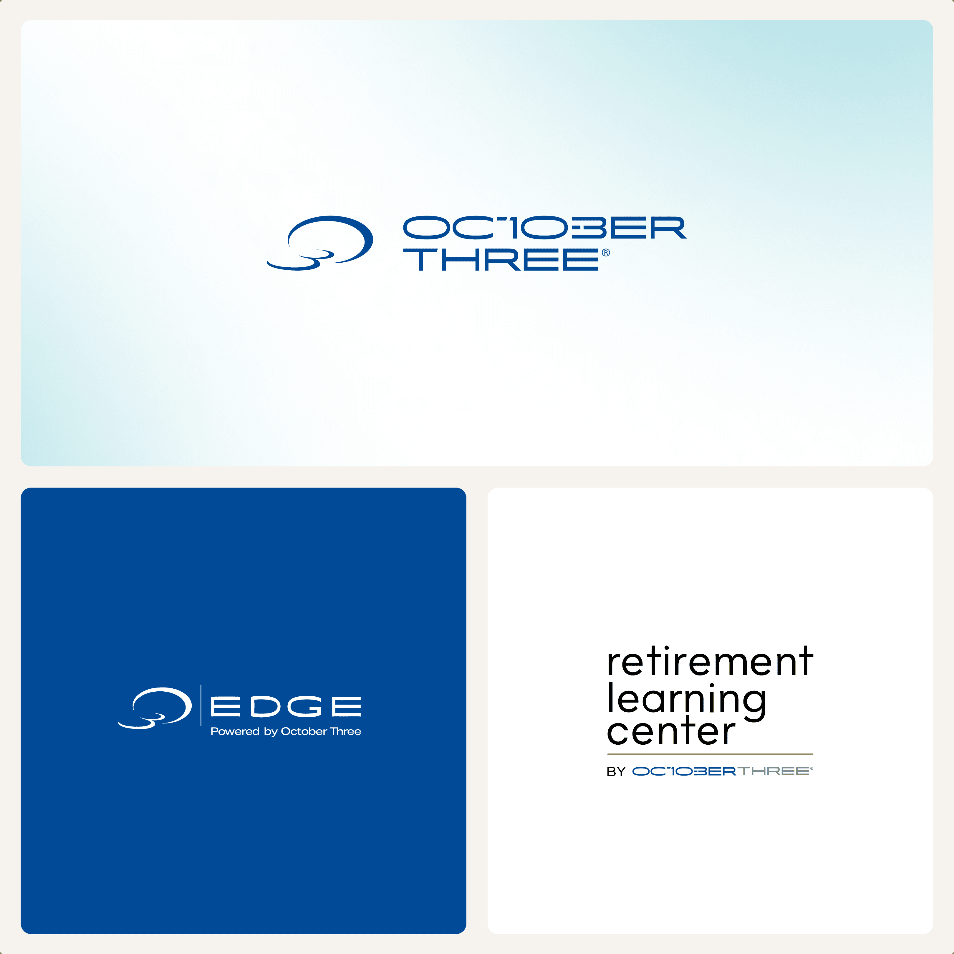 October Three brand logos