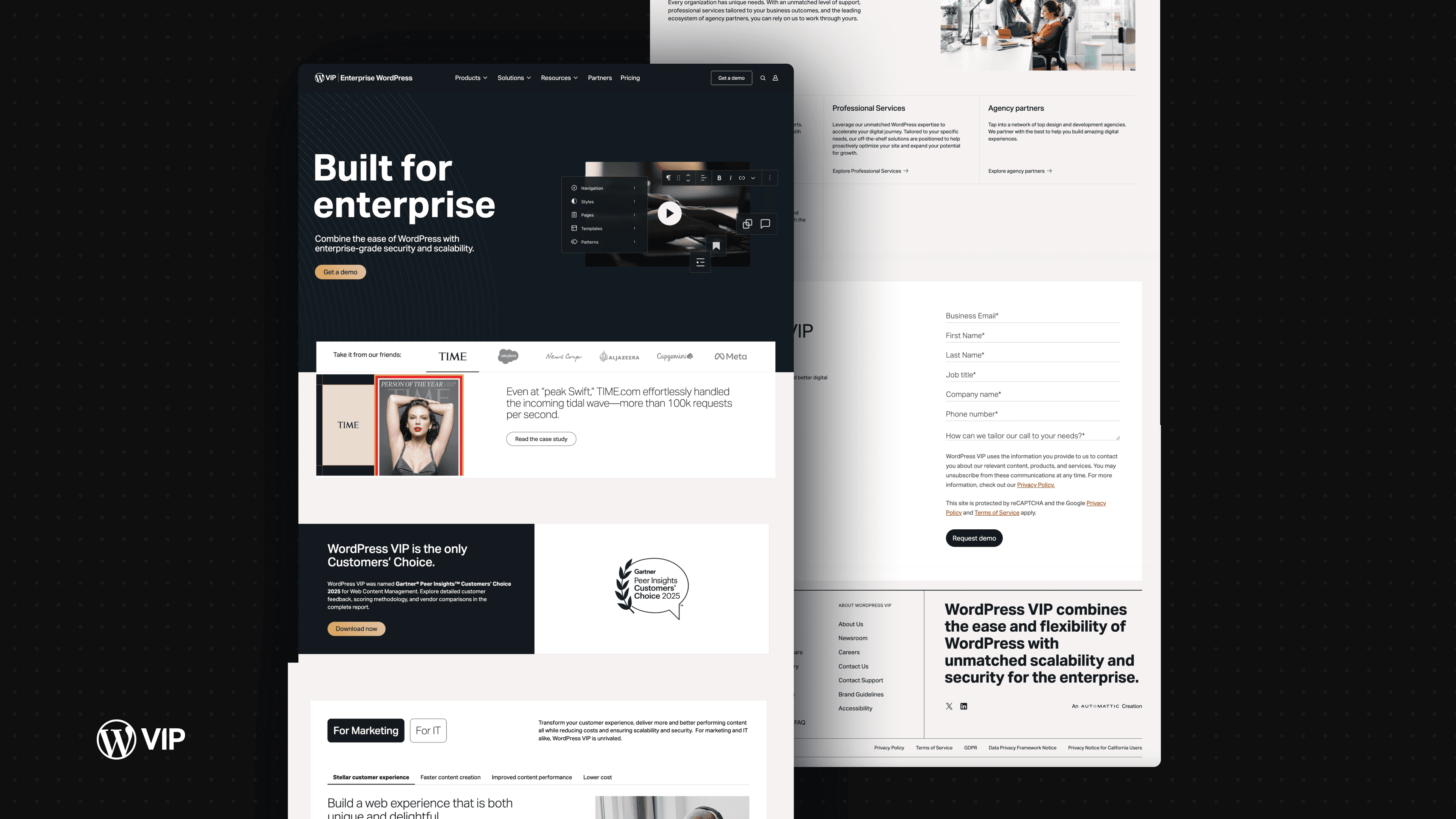 WordPress VIP screenshot