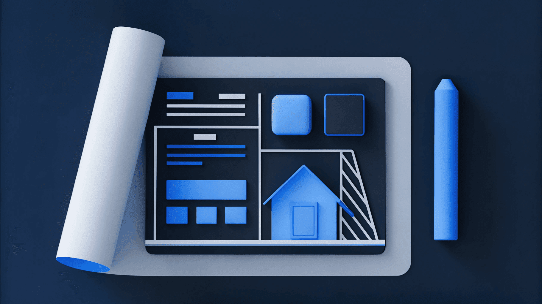 illustration of web design