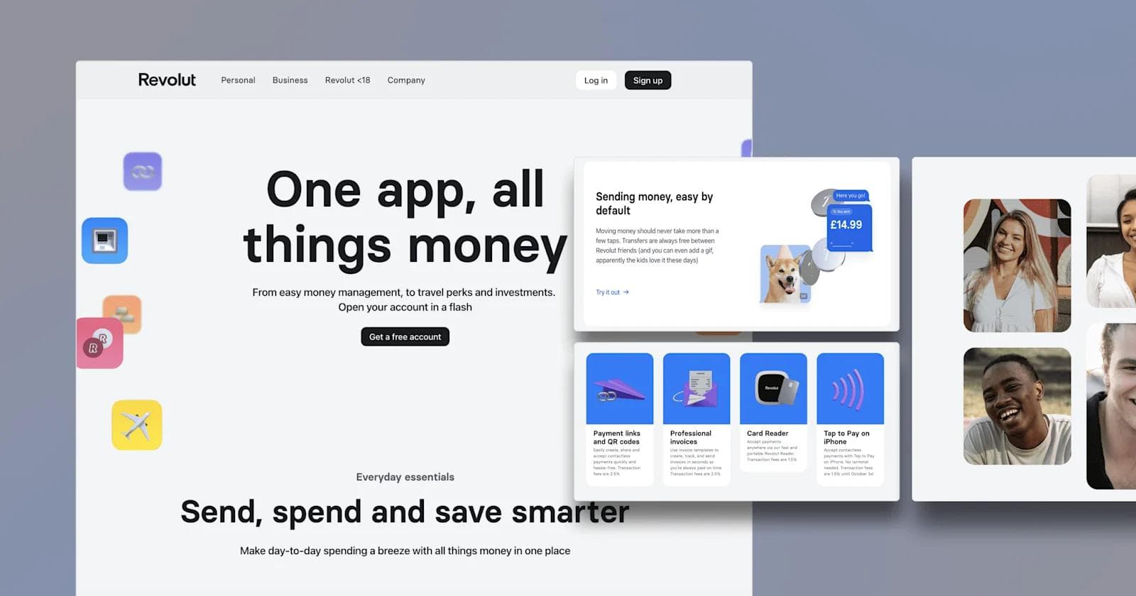 revolut-web-design Examples of high-quality web design from Revolut.