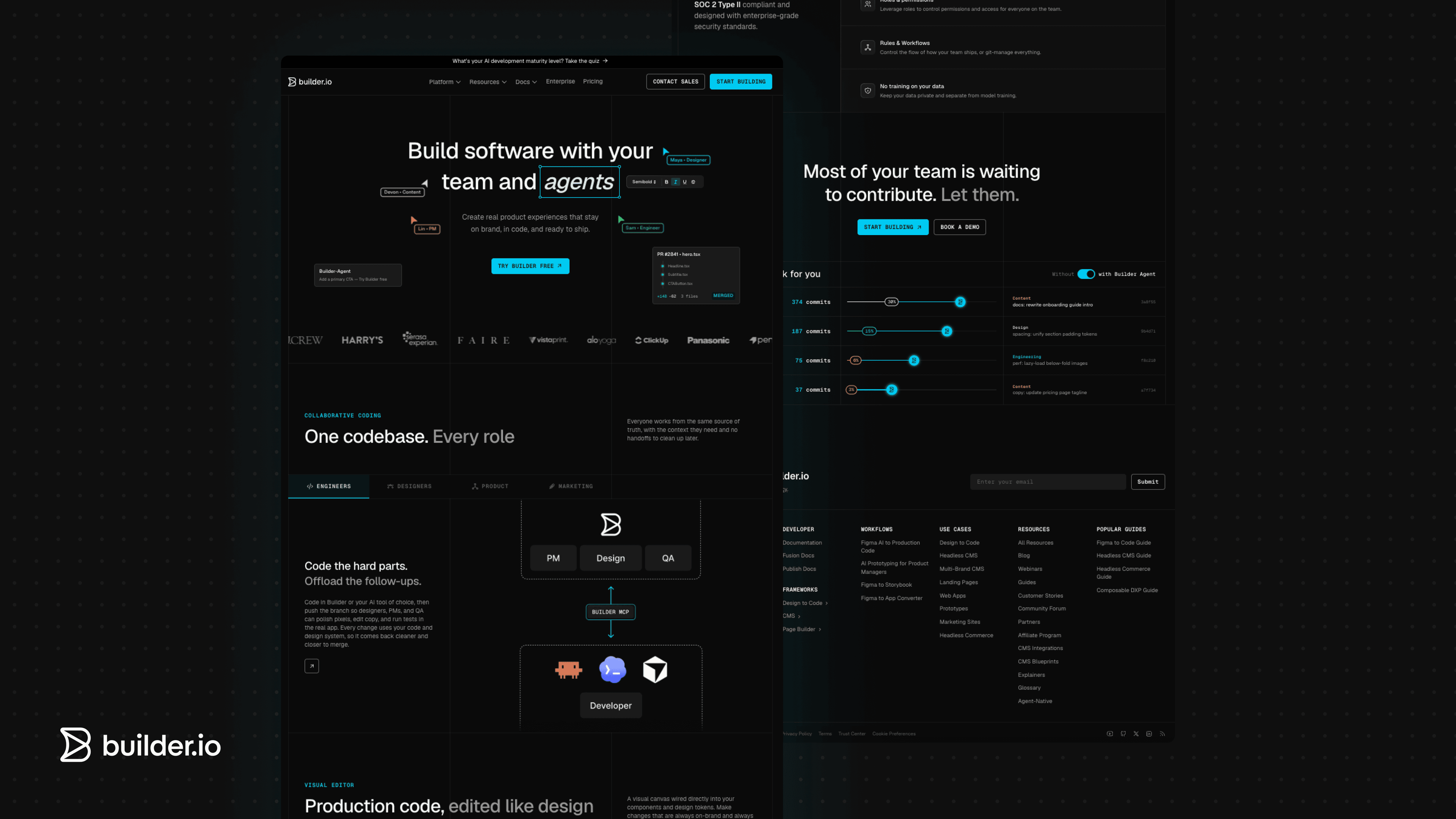 Builder CMS screenshot