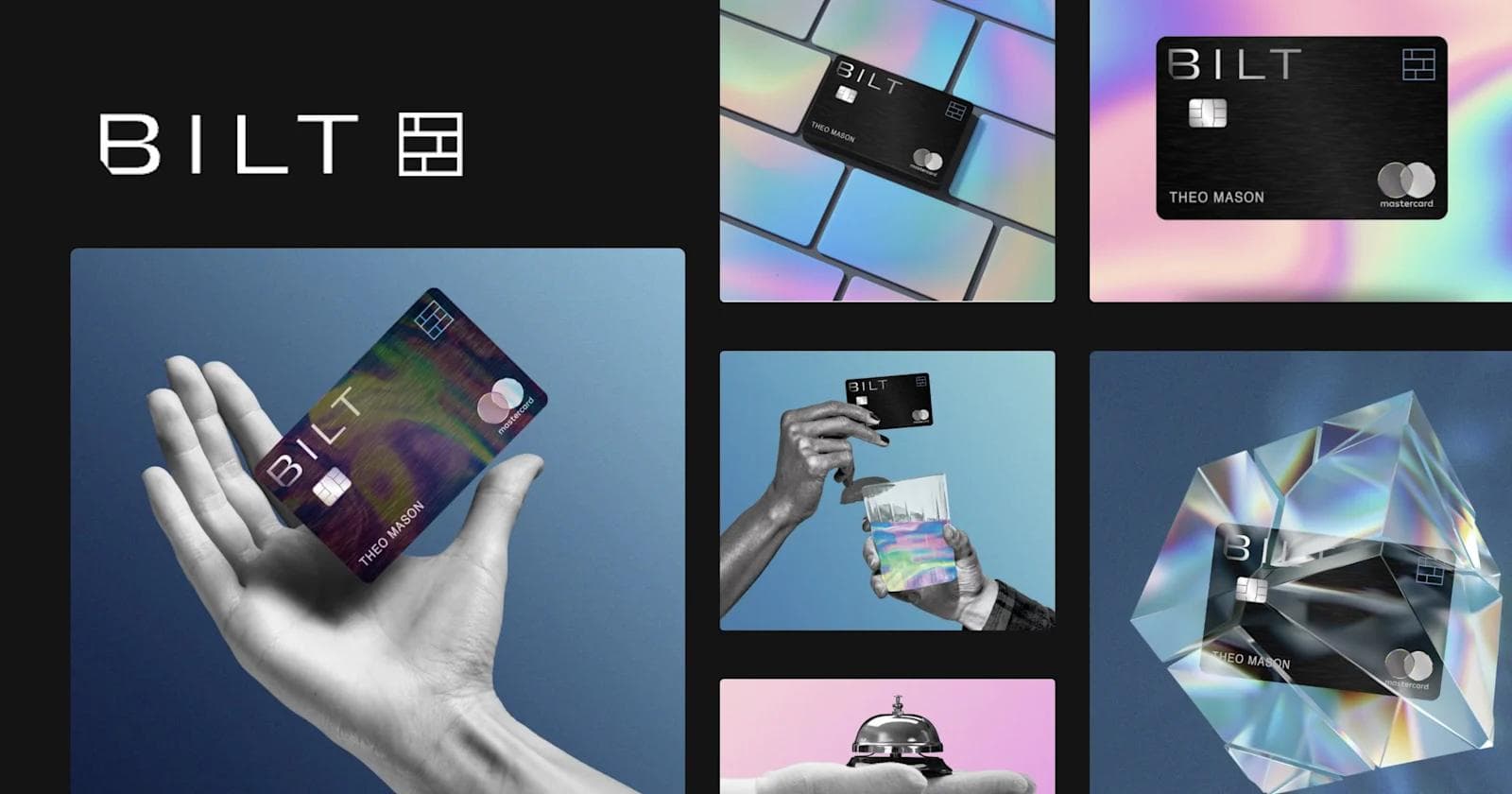 Bilt Mastercard Illustrations of the Bilt Mastercard.