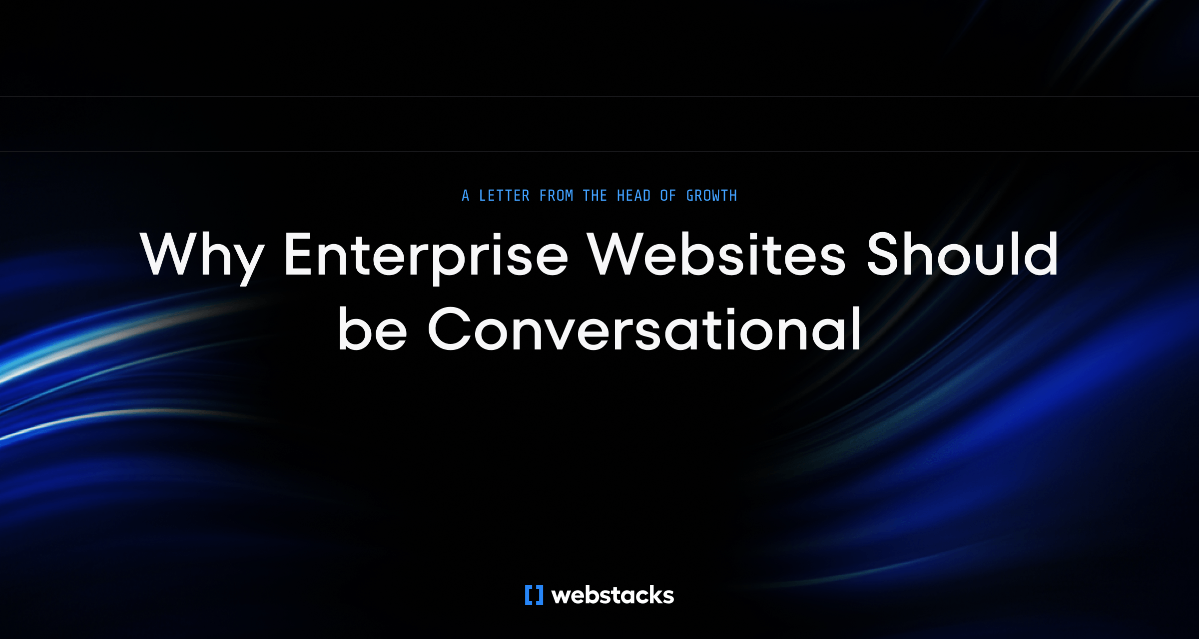 Why Enterprise Websites Should be Conversational