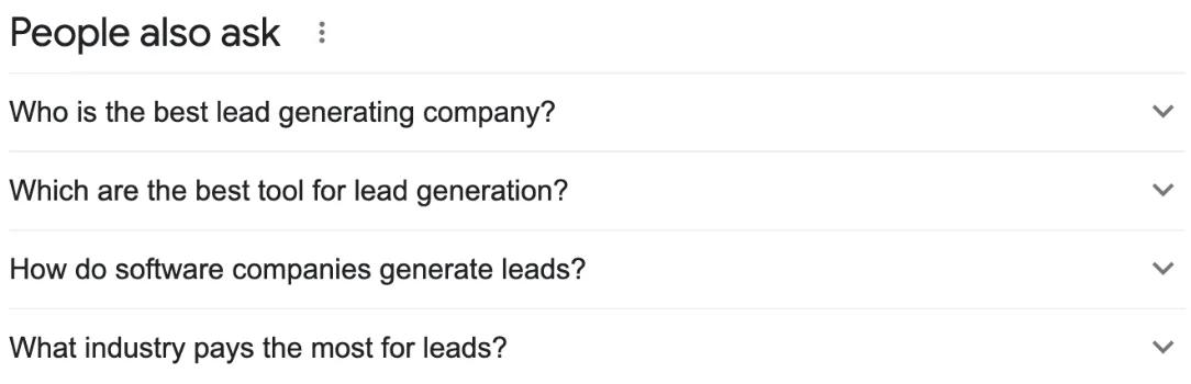 Schema search results