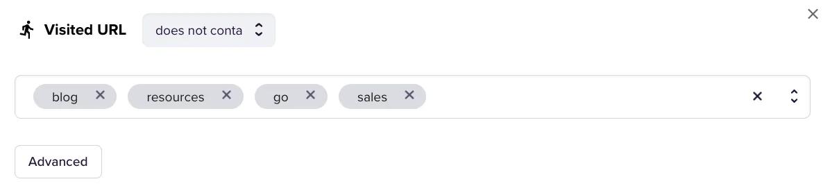 Mutiny audience targeting