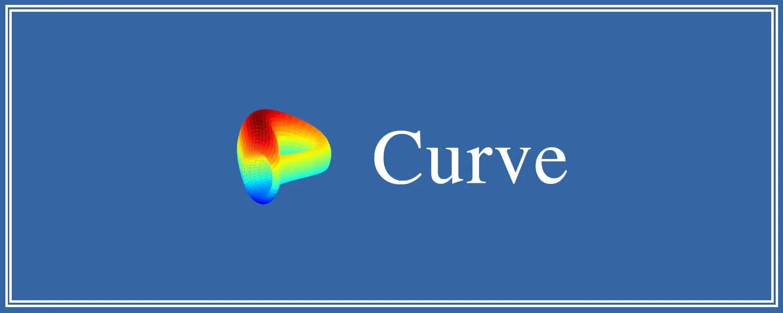 Curve Finance logo design.