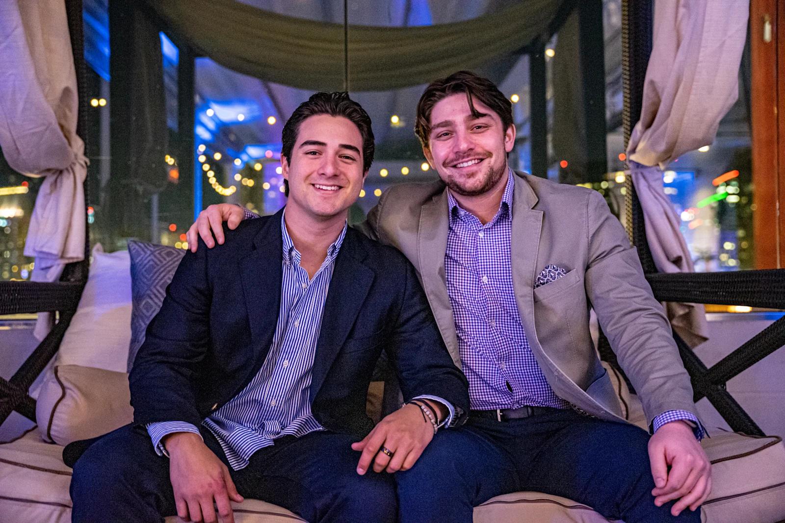 An image of Juandi Riley and Jake Stotter at the Andaz Hotel in Downtown San Diego.