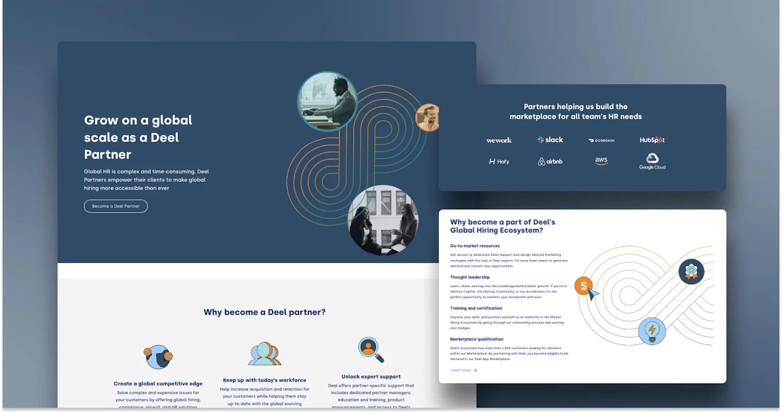 The Deel Partner page.