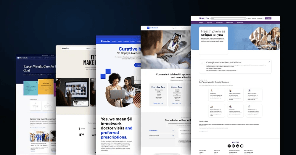 18 Best Healthcare Website Design Examples (2025)