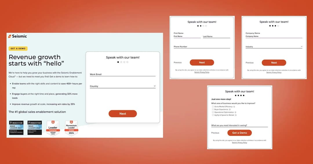 8 Best Multi-Step Form Examples in 2025 + Best Practices