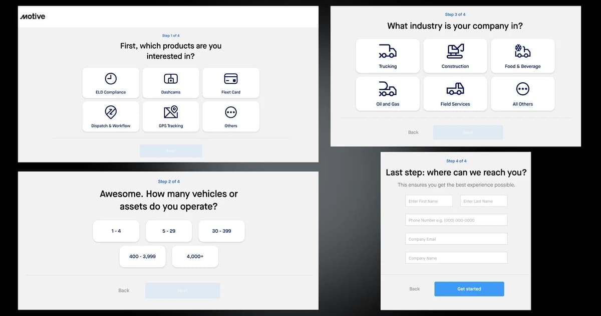 8 Best Multi-Step Form Examples in 2025 + Best Practices