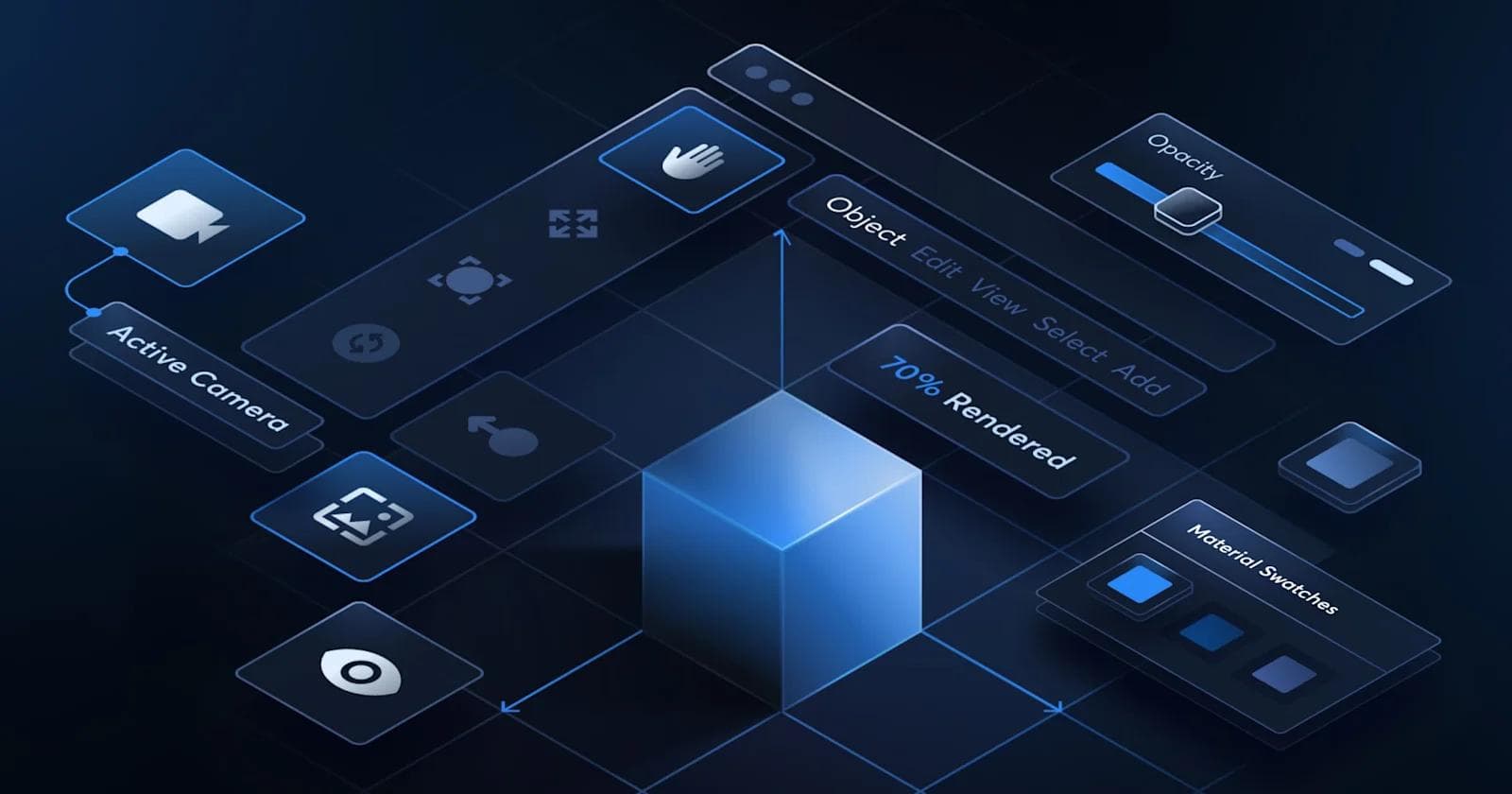 682245 10 Inspirational SaaS 3D Designs, Illustrations & Graphics