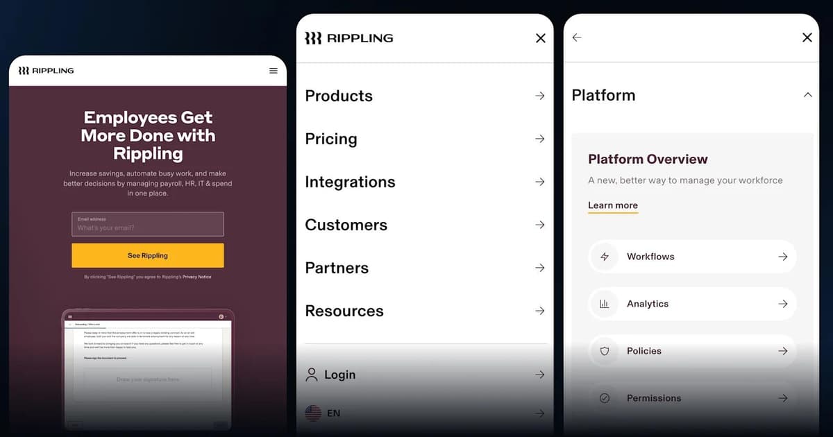 Mobile Menu Design: 8 Best Ideas & Solutions